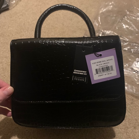 HOW “House of want” black croc purse - Picture 7 of 7